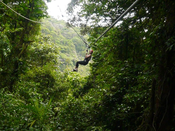 Costa Rica zip-lining